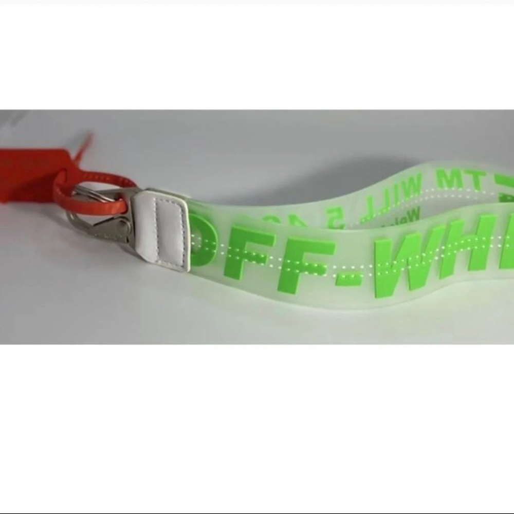 NWT OFF White Keychain
